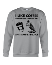 like-coffee-mountain-biking Crewneck Sweatshirt tile