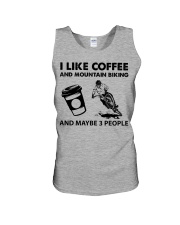 like-coffee-mountain-biking Unisex Tank tile