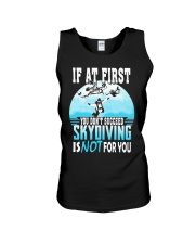 skydiving-first-succeed Unisex Tank tile