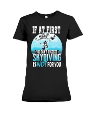 skydiving-first-succeed Premium Fit Ladies Tee tile