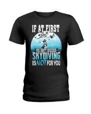 skydiving-first-succeed Ladies T-Shirt tile