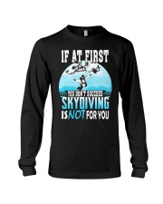 skydiving-first-succeed Long Sleeve Tee tile