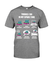 things ido Roller skating Premium Fit Mens Tee tile