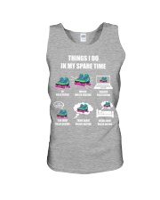 things ido Roller skating Unisex Tank tile