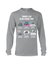 things ido Roller skating Long Sleeve Tee tile