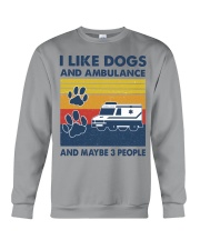 like-dogs-Ambulance Crewneck Sweatshirt tile