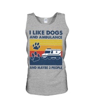 like-dogs-Ambulance Unisex Tank tile