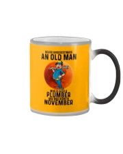 11 plumber Color Changing Mug tile