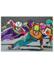 speed skating 250 Piece Puzzle (horizontal) front