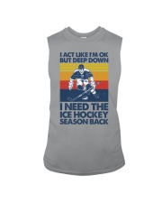 ice hockey season Sleeveless Tee tile