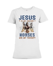 horses savior Premium Fit Ladies Tee tile