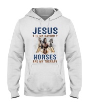 horses savior Hooded Sweatshirt tile