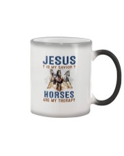 horses savior Color Changing Mug tile