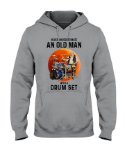 never drum old man le Hooded Sweatshirt tile