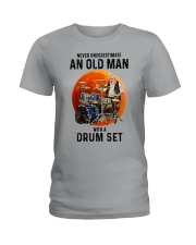 never drum old man le Ladies T-Shirt tile