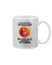 09 ballet old lady Mug tile