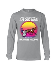 black old Harness racing Long Sleeve Tee tile