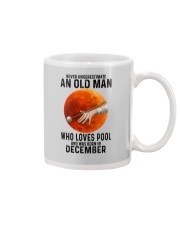 pool old man never 12 Mug tile
