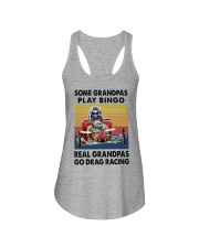 real grandpas drag racing Ladies Flowy Tank tile