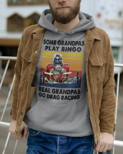 real grandpas drag racing Hooded Sweatshirt apparel-hooded-sweatshirt-lifestyle-front-113