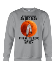 03 native old man Crewneck Sweatshirt tile
