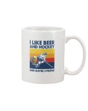 Hockey I Like Beer Mug tile