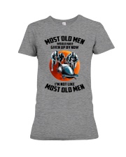 most old men bobsleigh Premium Fit Ladies Tee tile