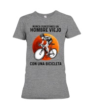 Cycling never tbn Premium Fit Ladies Tee tile