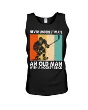 Hockey Olm vintage Unisex Tank tile