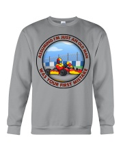 assuming-old man kart-racing Crewneck Sweatshirt tile