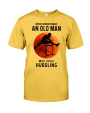hurdling never old man Classic T-Shirt front