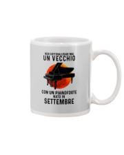09 piano old man italy Mug tile