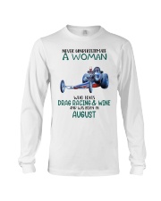 08 drag racing funny Long Sleeve Tee tile