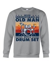Drum Set Crewneck Sweatshirt tile