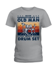 Drum Set Ladies T-Shirt tile