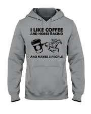 like-coffee-Horse-Racing Hooded Sweatshirt tile