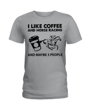 like-coffee-Horse-Racing Ladies T-Shirt tile