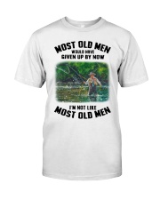 most old men Fly fishing Classic T-Shirt front