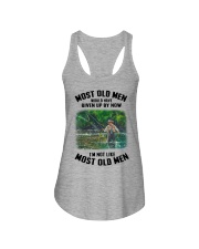 most old men Fly fishing Ladies Flowy Tank tile