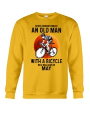 05 cycling never old man Crewneck Sweatshirt tile