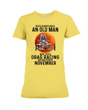 11 drag racing olmm Premium Fit Ladies Tee tile