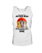 cats-old-man-4 Unisex Tank tile