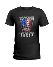 veteran-sheep Ladies T-Shirt tile