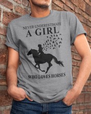 horses never girl Classic T-Shirt apparel-classic-tshirt-lifestyle-26