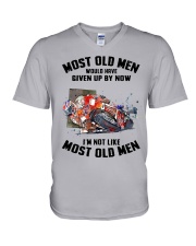 most old men MotoGP V-Neck T-Shirt tile