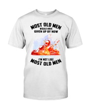 old man kart racing Classic T-Shirt front