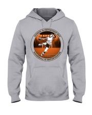 SCHOOL IS handball Hooded Sweatshirt front