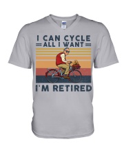 CyCling I Can Cycle V-Neck T-Shirt tile