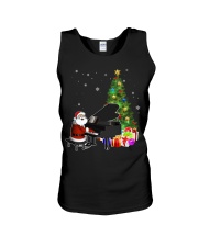 Piano Christmas Tshirt Unisex Tank tile