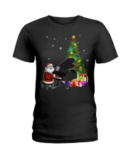 Piano Christmas Tshirt Ladies T-Shirt tile
